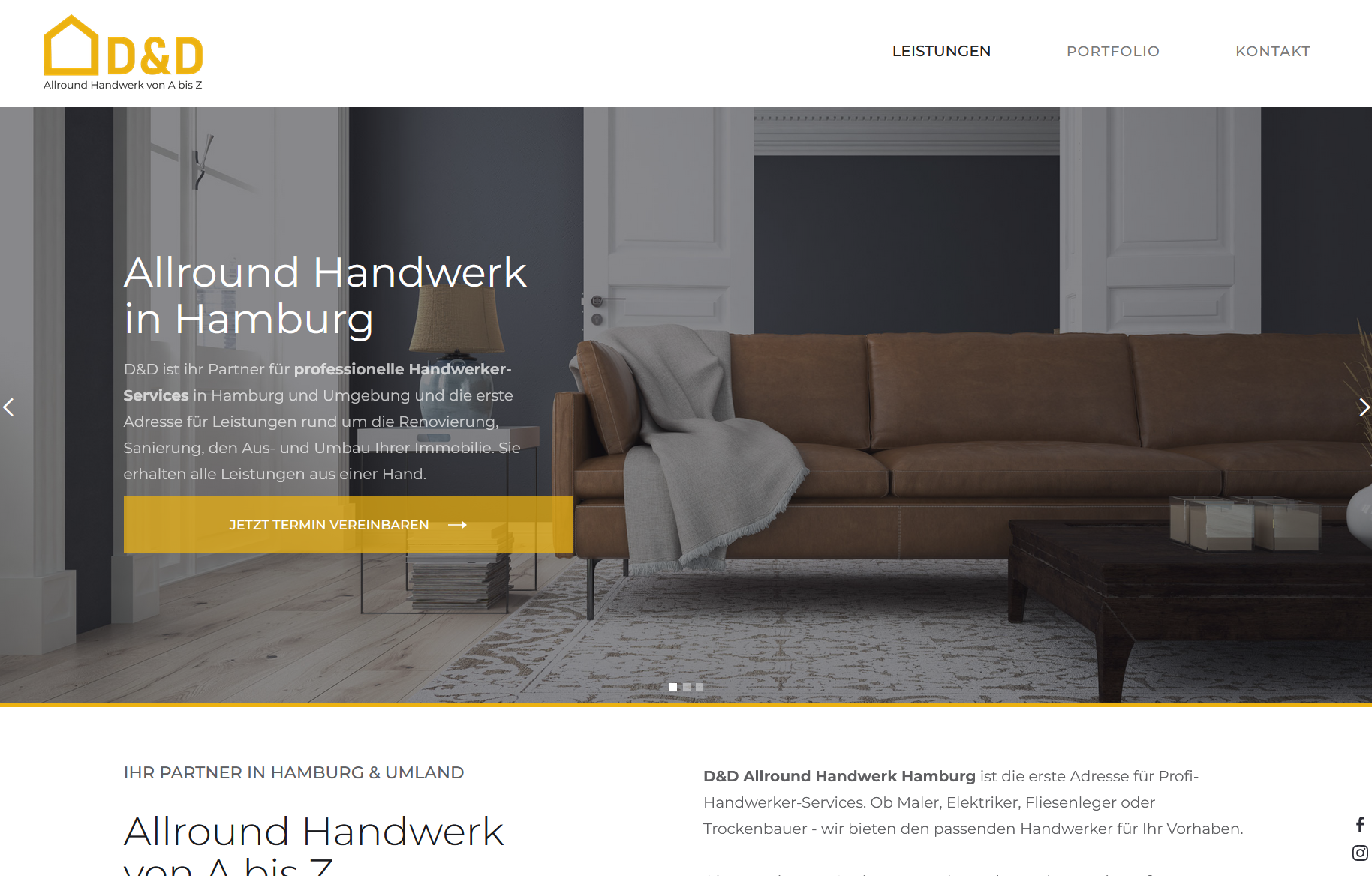 ÖÖÖWEBDESIGN, Stefan Hörömpö - Projekt: Allround Handwerk Hamburg