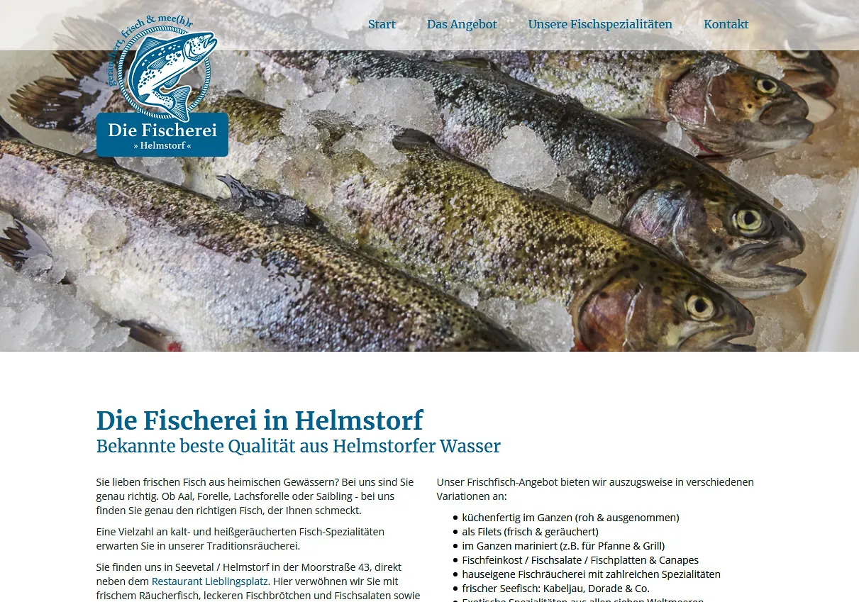 ÖÖÖWEBDESIGN, Stefan Hörömpö - Projekt: Die Fischerei in Helmstorf